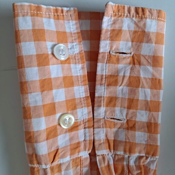 Daniele Alessandrini Bundle of 2 Gingham Plaid Button Up Shirts Womens S & M - Picture 12 of 16